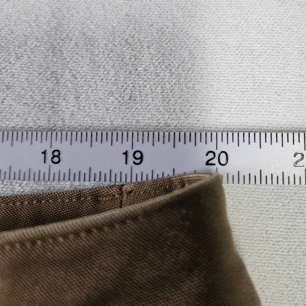 Lululemon ABC Pants Mens 40x32 Brown Slim Straight Technical 5-Pocket Trousers